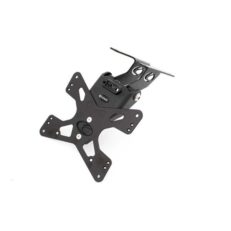 APRILIA RSV 1000/TUONO SUPPORT DE PLAQUE REGLABLE APRILIA RSV 1000/TUONO SUPPORT DE PLAQUE REGLABLE