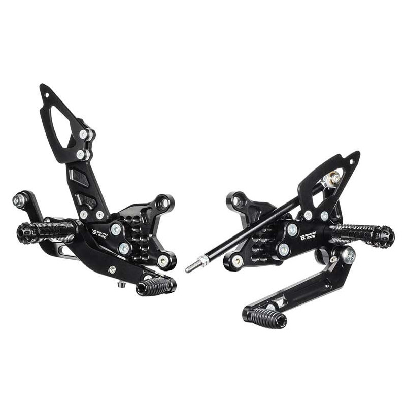 APRILIA RSV4 COMMANDES RECULEES FIXES BONAMICI INVERSEES