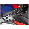 APRILIA RSV4 / TUONO V4 1000 KIT LEVIER FREIN ET EMBRAYAGE REPLIABLE ALU TAILLE
