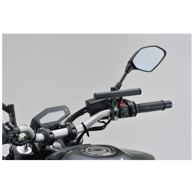 BARRE DE MAINTIEN SMARTPHONE 155MM ENTRAXE 30-32MM, NOIR