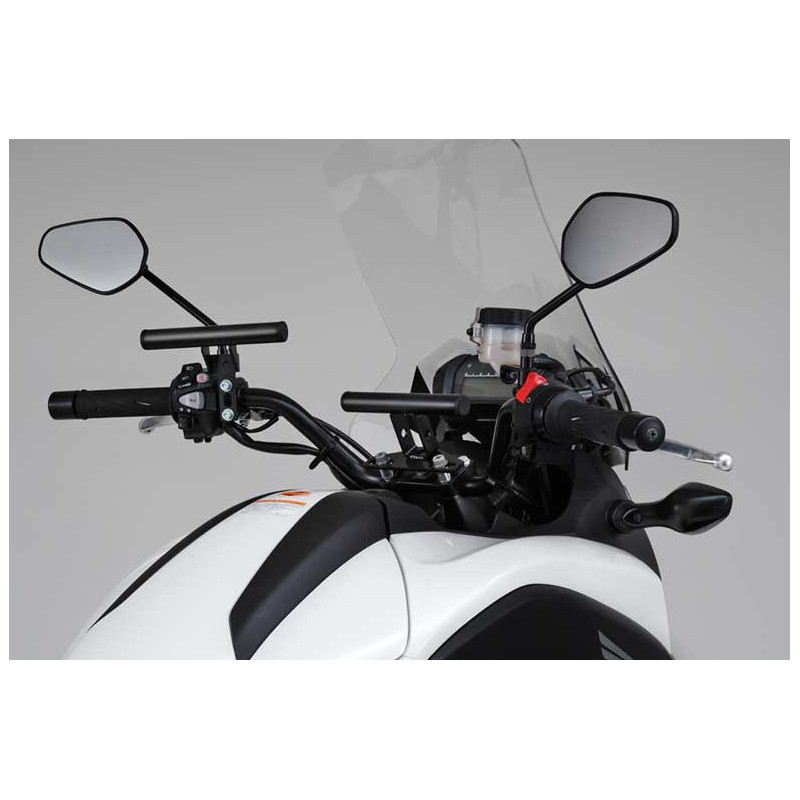 BARRE DE MAINTIEN SMARTPHONE 155MM ENTRAXE 30-32MM, NOIR