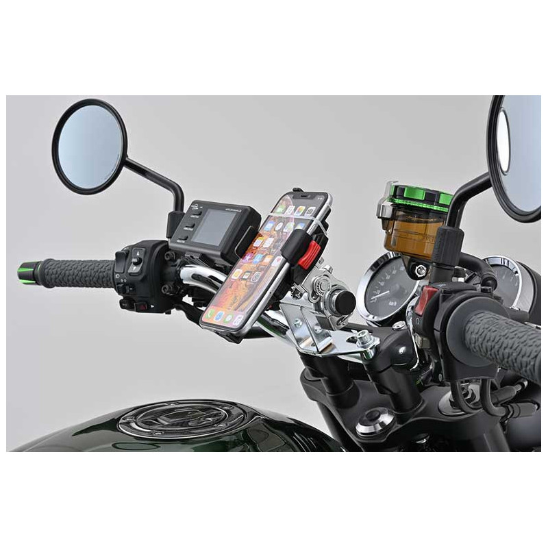 BARRE DE MAINTIEN SMARTPHONE TE DE FOURCHE 155MM, CHROME