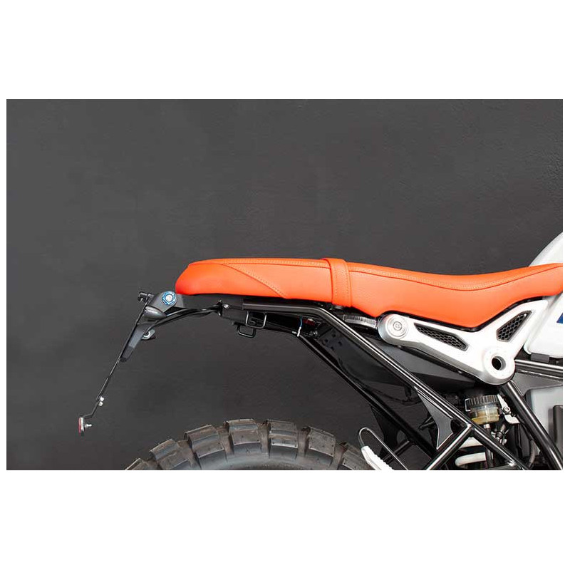 BMW NINE T SCRAMBLER SUPPORT DE PLAQUE REGLABLE BMW NINE T SCRAMBLER SUPPORT DE PLAQUE REGLABLE