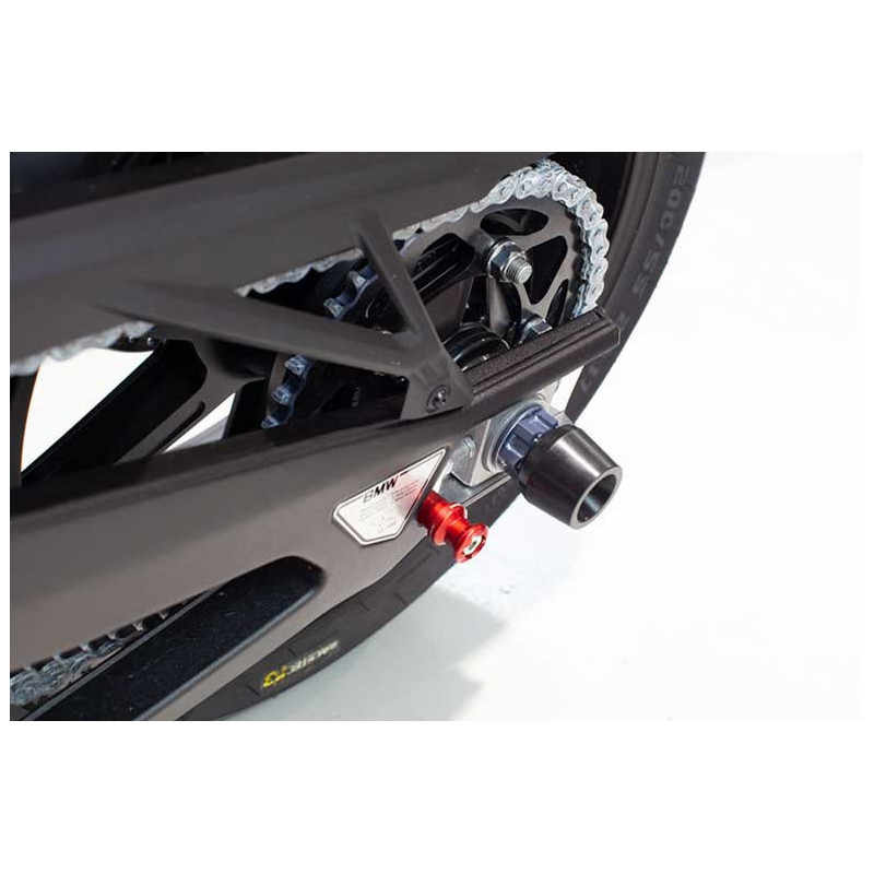 BMW S 1000 RR ROULETTES DE PROTECTION ROUE ARRIERE EVOTECH
