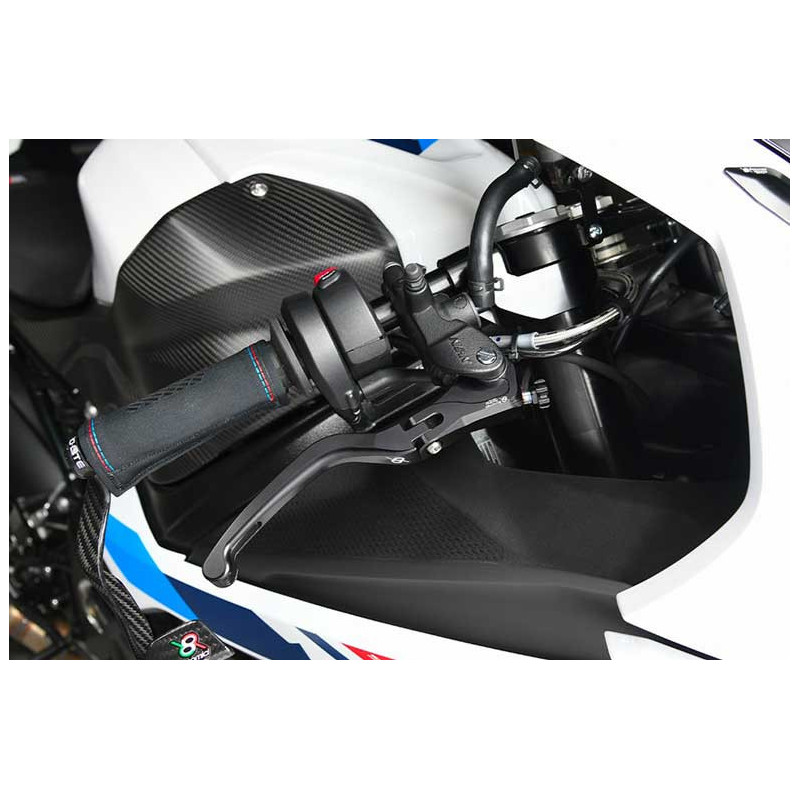BMW S1000RR KIT LEVIER FREIN ET EMBRAYAGE REPLIABLE ALU TAILLE MASSE BONAMICI
