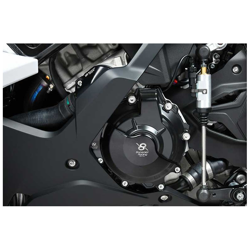 BMW S1000RR KIT PROTECTION CARTER COTE GAUCHE ET DROIT VERSION RACING ALU TAILLE