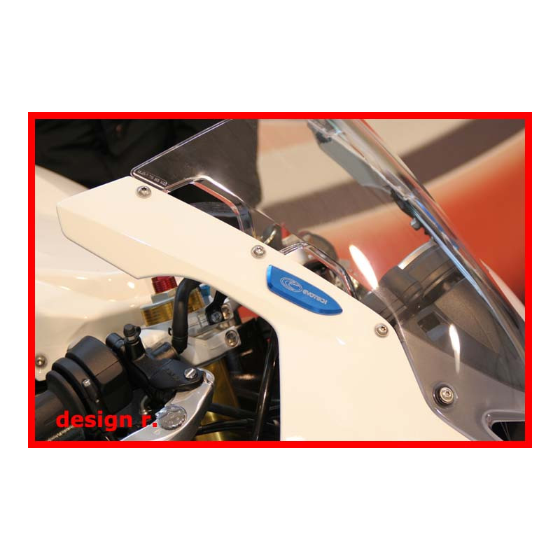 BMW S1000RR / YAMAHA R1 OBTURATEURS DE RETROVISEURS EVOTECH