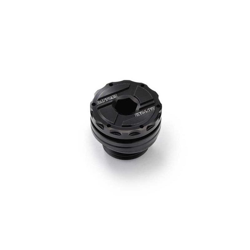 BOUCHON CARTER HUILE M20 X P2.5 CNC NOIR