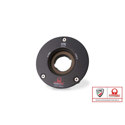 Bouchon de réservoir de carburant PRAMAC - Bride en carbone