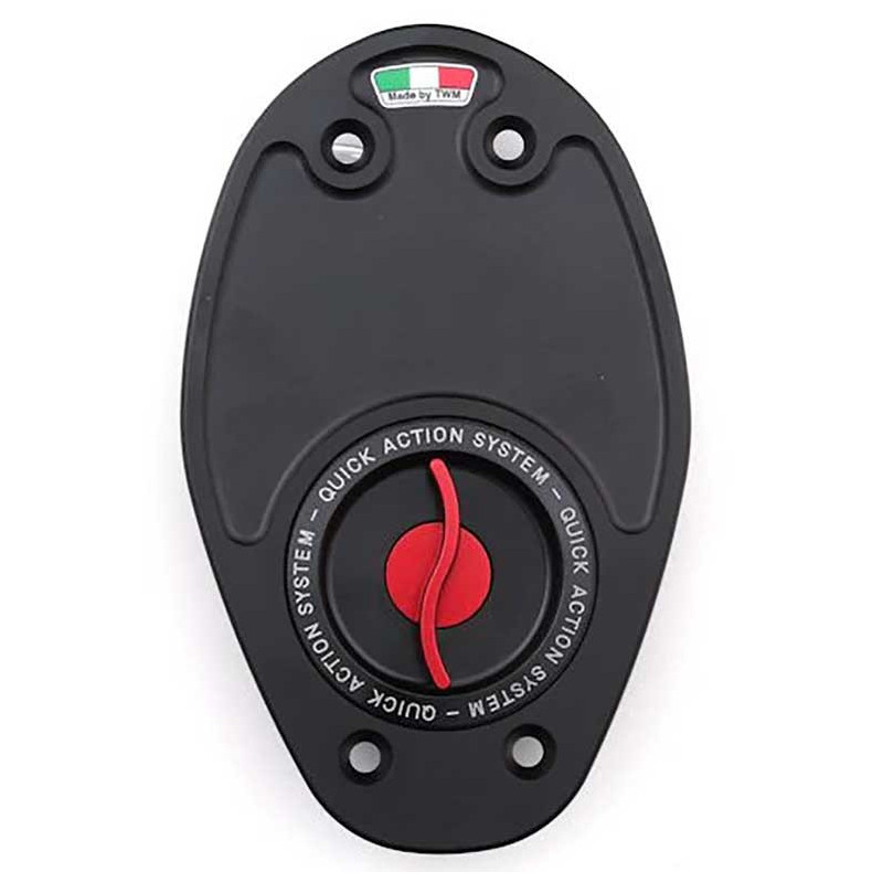 BOUCHON DE RESERVOIR ESSENCE DUCATI A VISSER NOIR TWM