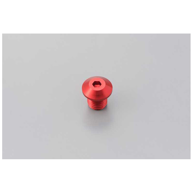 BOUCHON RETROVISEUR ORIGINE M10-P1.25 LHS ROUGE