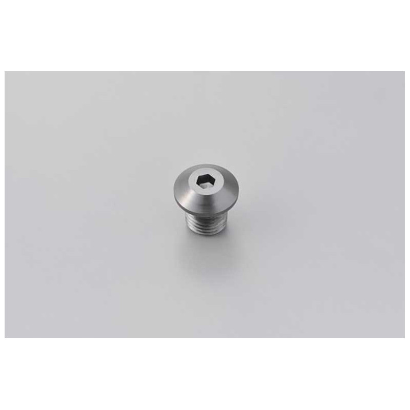 BOUCHON RETROVISEUR ORIGINE M10-P1.25 LHS TITANE