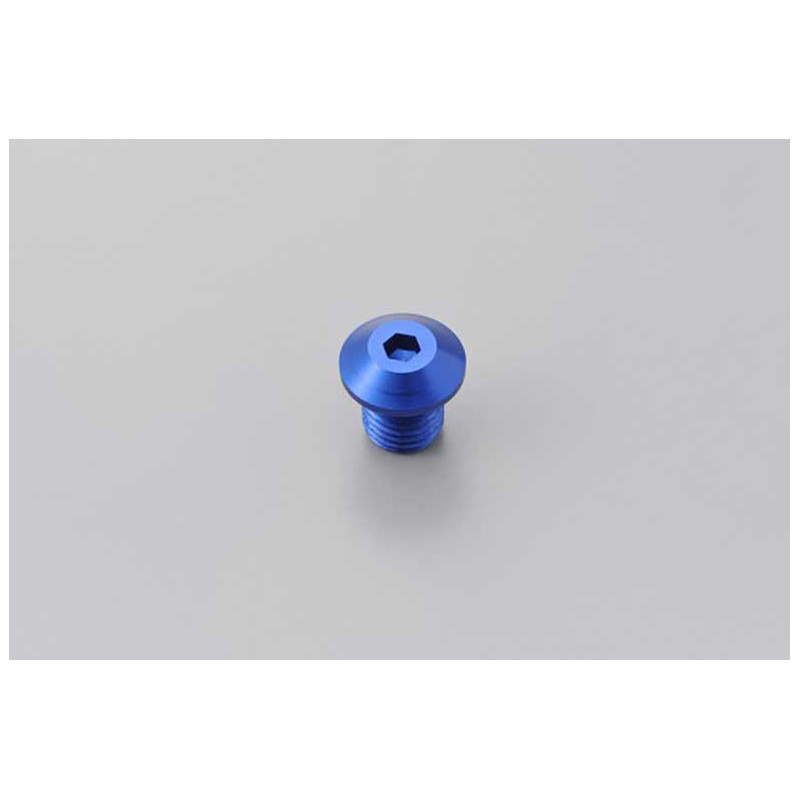 BOUCHON RETROVISEUR ORIGINE M10-P1.25 RHS BLEU