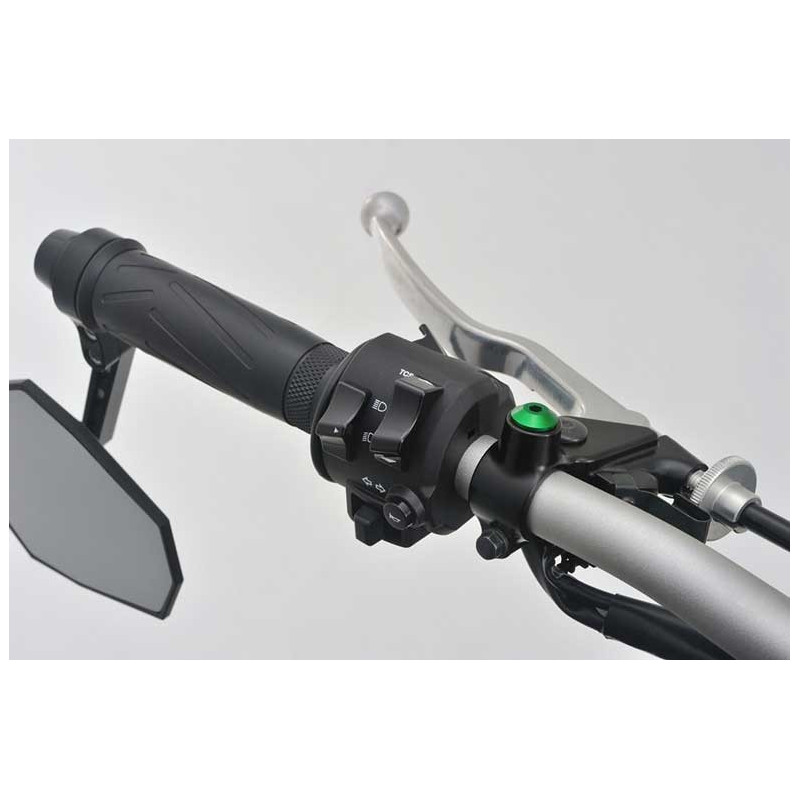 BOUCHON RETROVISEUR ORIGINE M10-P1.25 RHS VERT