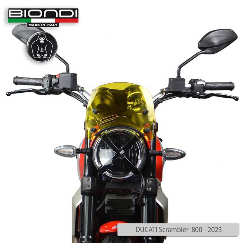 BULLE BIONDI CAFFE JAUNE  SCRAMBLER 800 2023