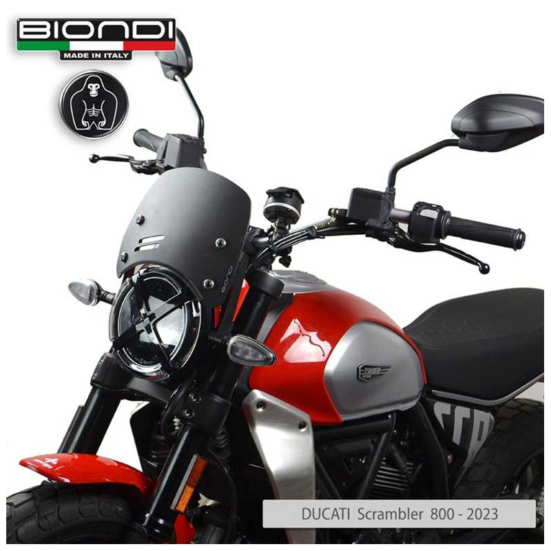 BULLE BIONDI CAFFE NOIR SATINE SCRAMBLER 800 2023