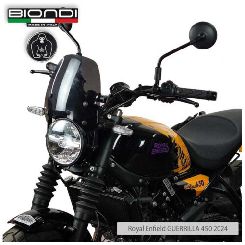BULLE BIONDI SPORT FUME FONCE ROYAL ENFIELD GUERRILLA 450 2024+