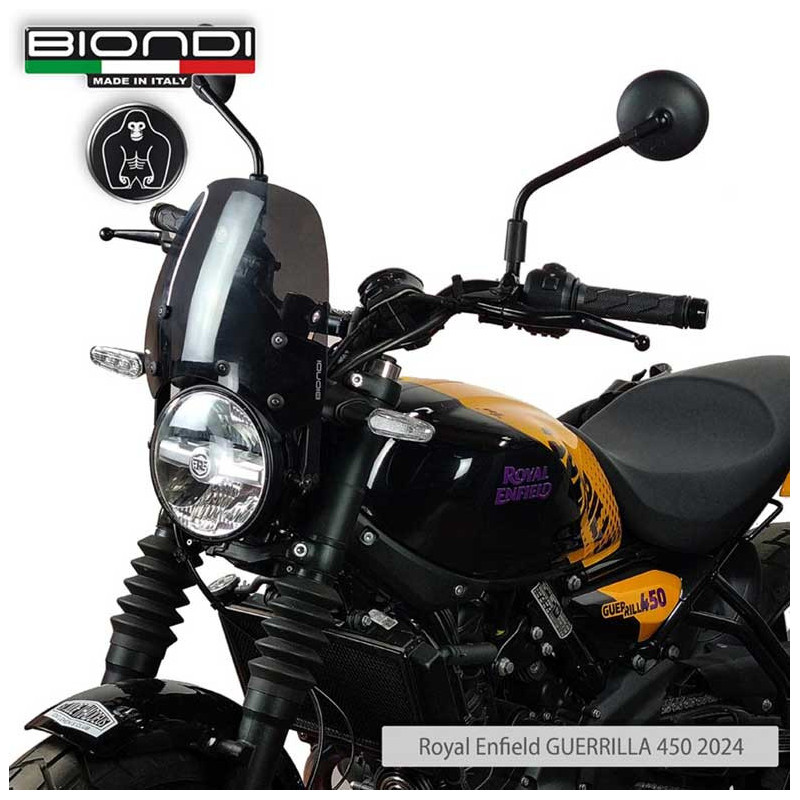 BULLE BIONDI SPORT FUME FONCE ROYAL ENFIELD GUERRILLA 450 2024+