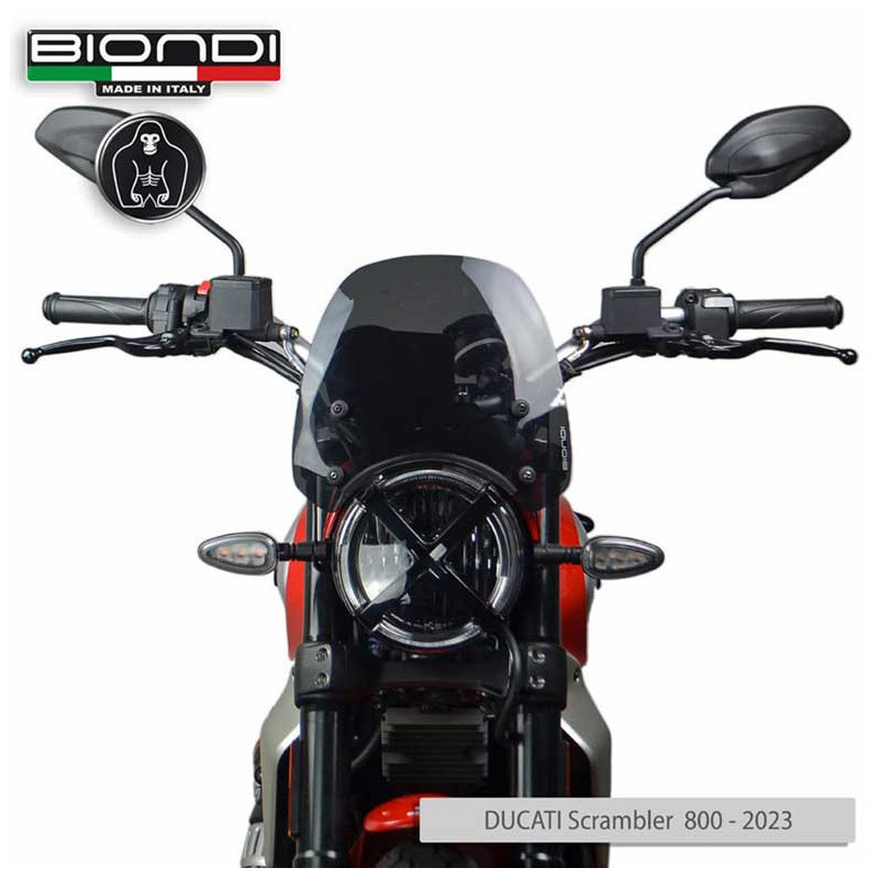 BULLE BIONDI SPORT NOIR FUMEE SCRAMBLER 800 2023