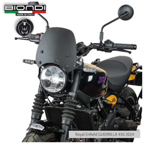 BULLE BIONDI SPORT NOIR ROYAL ENFIELD GUERRILLA 450 2024+