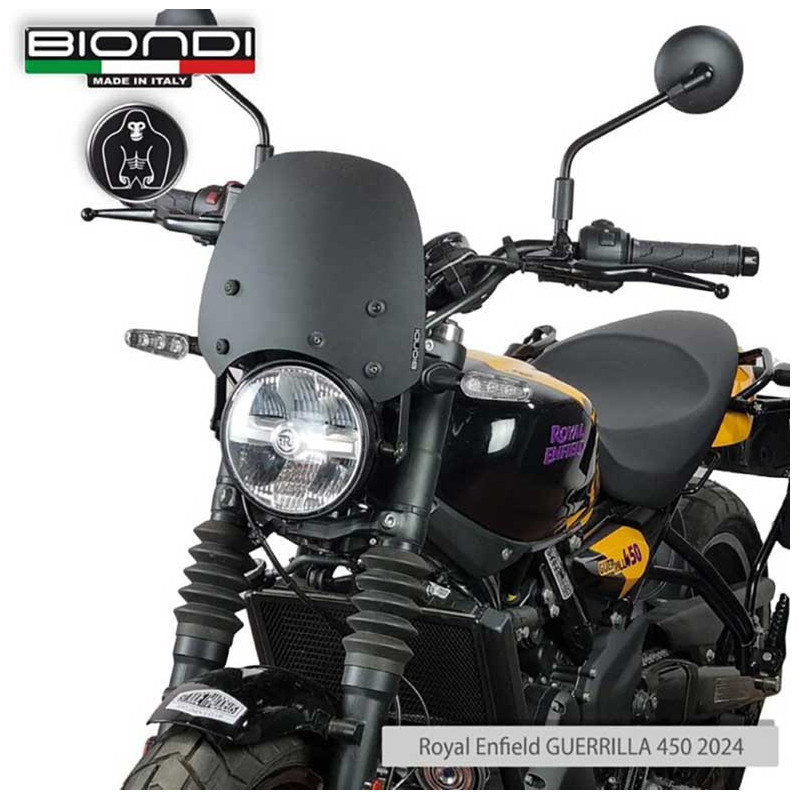 BULLE BIONDI SPORT NOIR ROYAL ENFIELD GUERRILLA 450 2024+