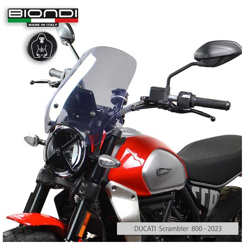 BULLE BIONDI TOURING FUMEE SCRAMBLER 800 2023