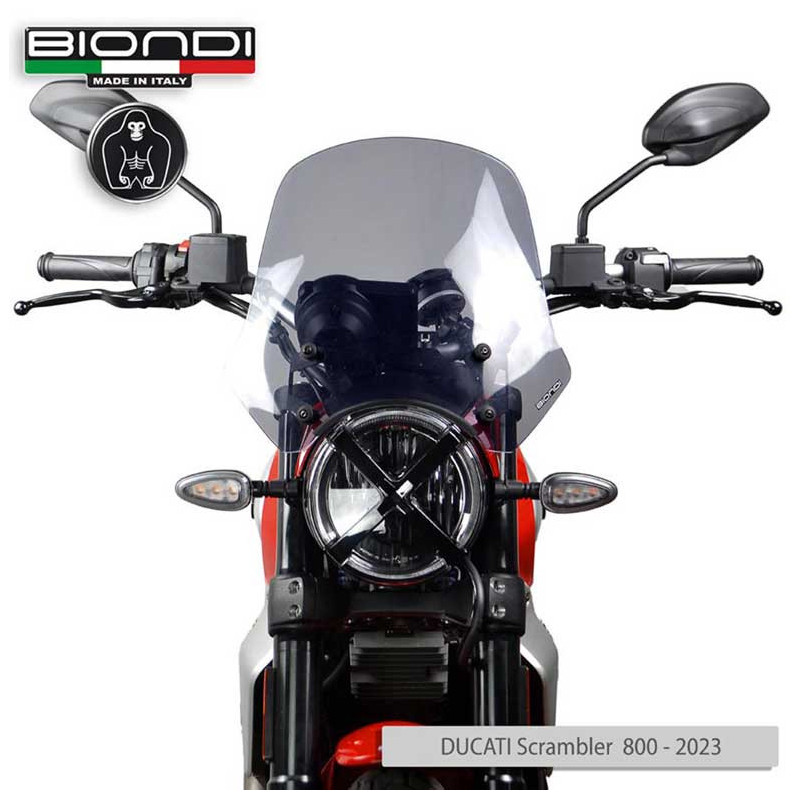 BULLE BIONDI TOURING FUMEE SCRAMBLER 800 2023
