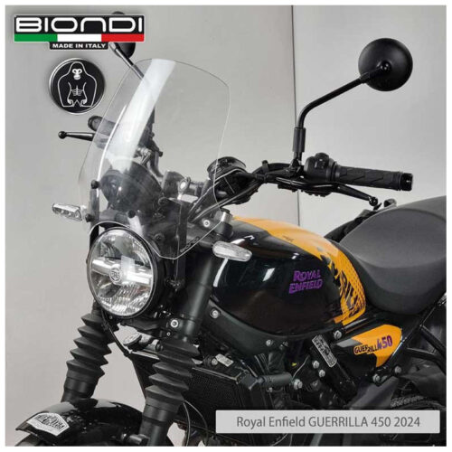 BULLE BIONDI TOURING TRANSPARANT ROYAL ENFIELD GUERRILLA 450 2024+