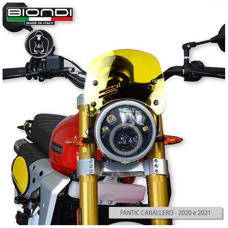 BULLE CAFFE JAUNE TRANSPARENT CABALLERO BIONDI