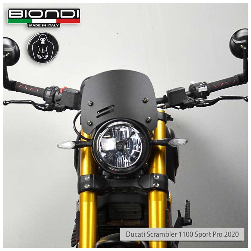 BULLE CAFFE NOIR SATINE SCRAMBLER BIONDI