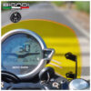 BULLE CAFFE  TRANSPARENT GUZZI JAUNE BIONDI