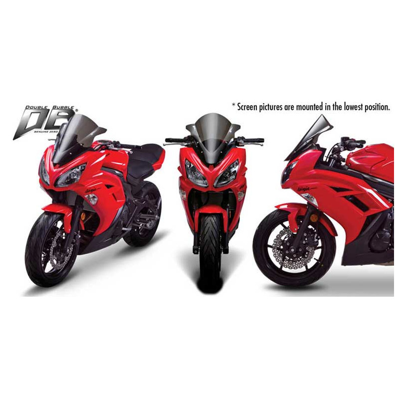 Bulle double courbure Kawasaki Ninja 650R