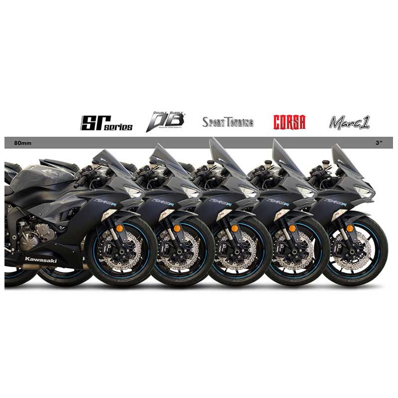 Bulle double courbure Kawasaki ZX-6R 2019/*