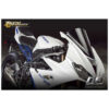 Bulle double courbure Triumph Daytona 675