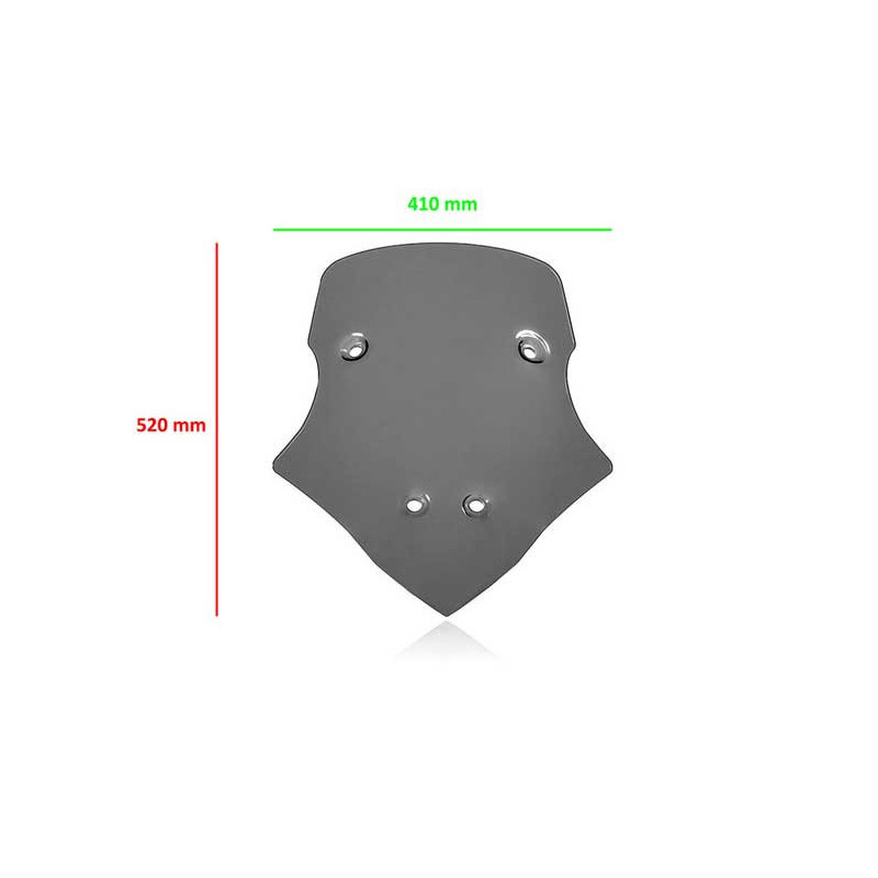 BULLE FUME FONCE DUCATI MULTISTRADA V4 CNC RACING