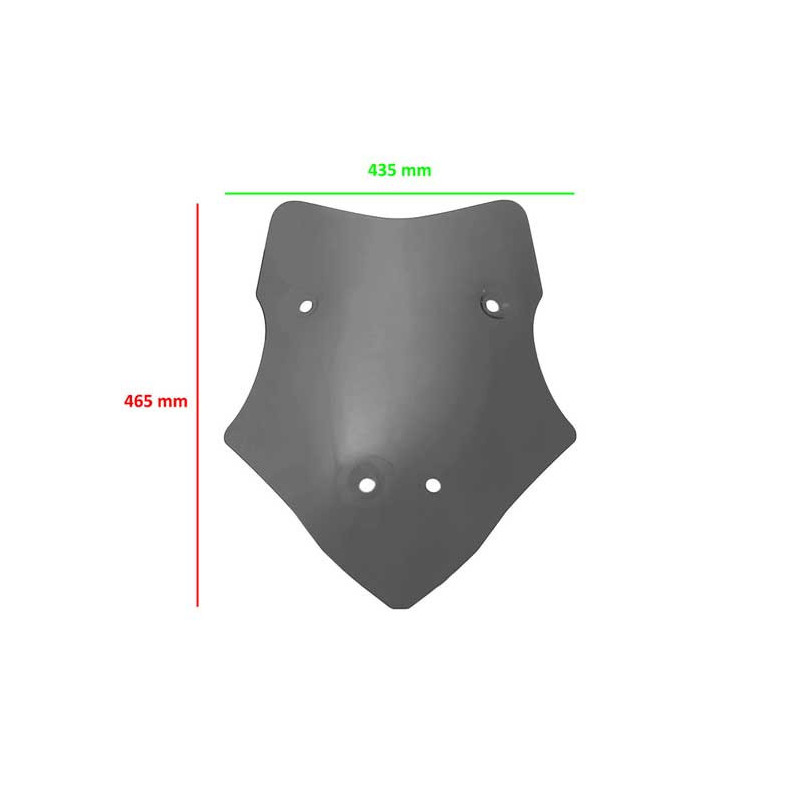 BULLE FUME MULTISTRADA V4 2025+ CNC RACING