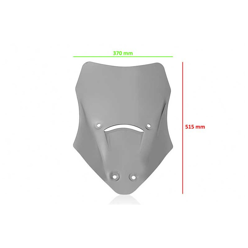BULLE FUMEE DUCATI MULTISTRADA V2 2025+ CNC RACING