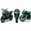 Bulle KAWASAKI NINJA 250 et 300 R MARC 1