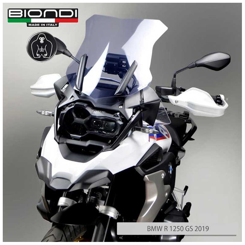 BULLE LARGE  FUME CLAIR BMW BIONDI