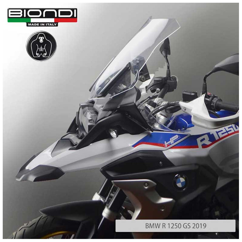 BULLE LARGE  TRANSPARENT BMW BIONDI