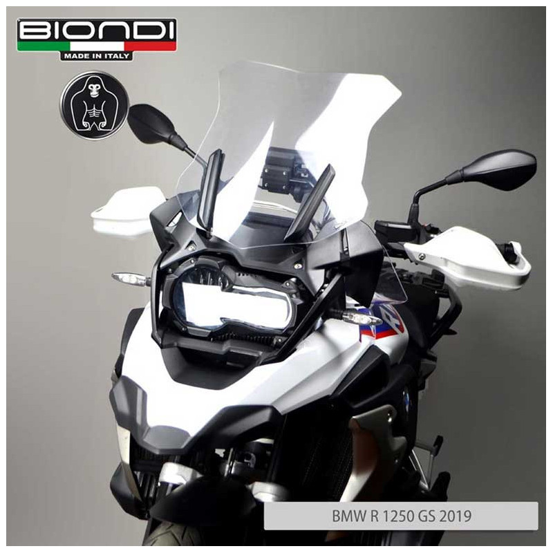 BULLE LARGE  TRANSPARENT BMW BIONDI