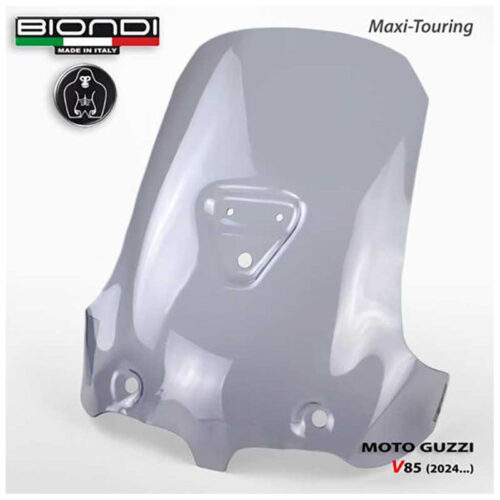 Bulle Maxi Touring Biondi Moto Guzzi V85 TT Fumé