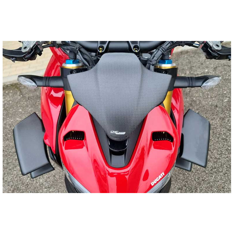 Bulle sport Ducati Streetfighter - carbone mat