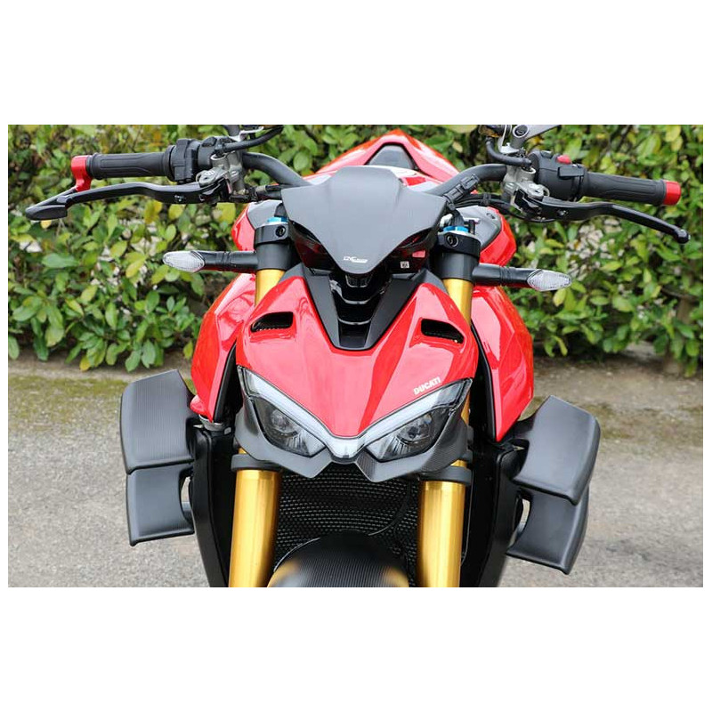 Bulle sport Ducati Streetfighter - carbone mat
