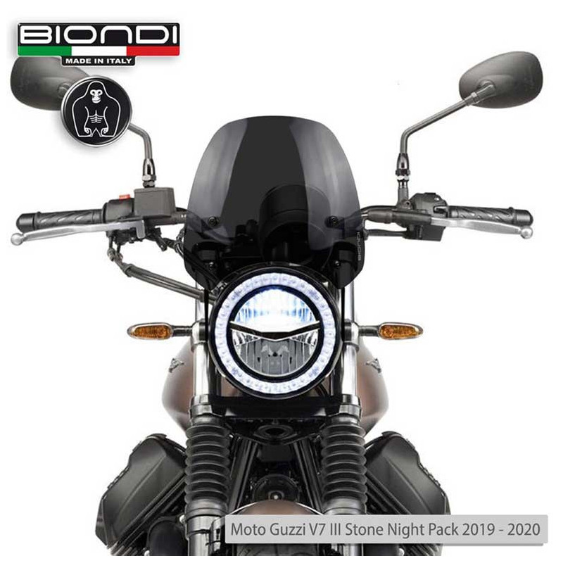 BULLE SPORT  FUME FONCE GUZZI BIONDI