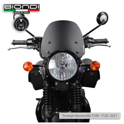 BULLE SPORT NOIR SATINE BONNEVILLE BIONDI