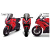Bulle sport touring ZG Kawasaki Ninja 650R