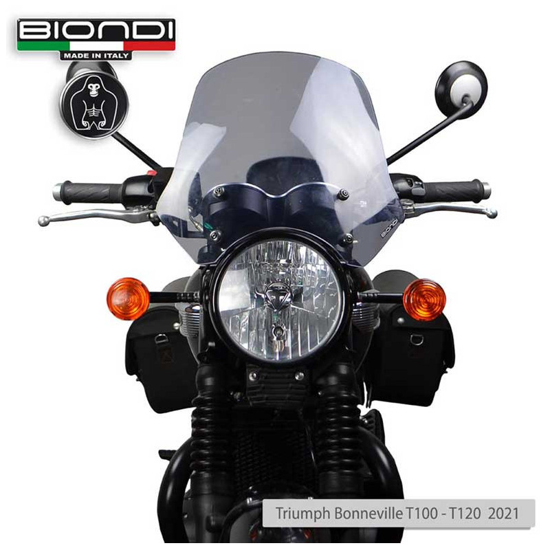 BULLE TOURING FUME CLAIR BONNEVILLE BIONDI