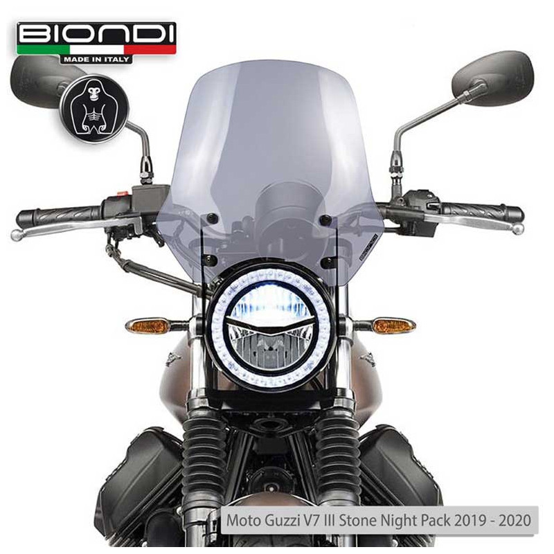 BULLE TOURING  FUME CLAIR GUZZI BIONDI