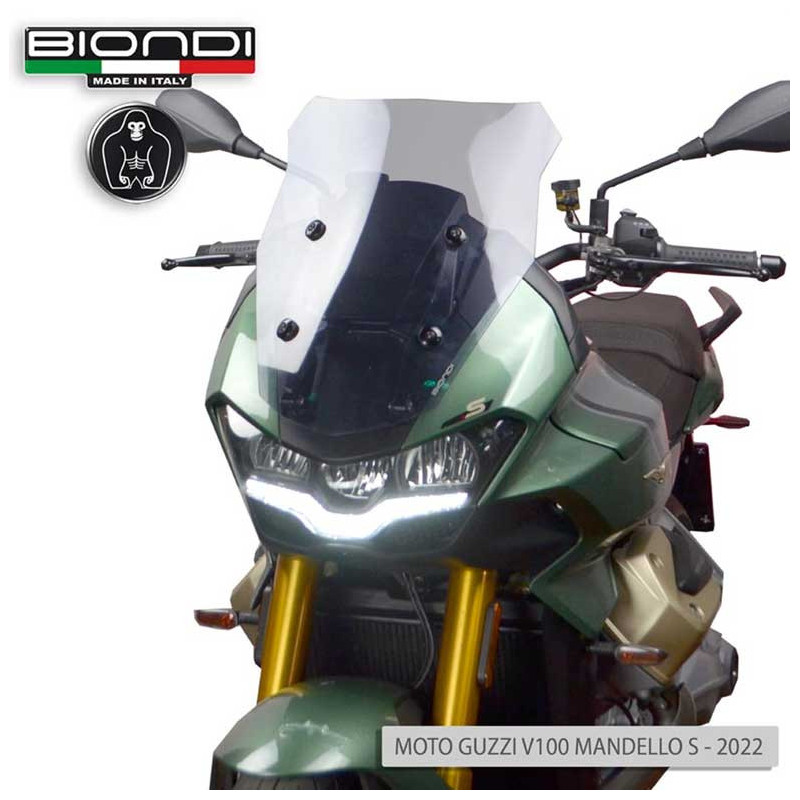 BULLE TOURING  FUME CLAIR V100 BIONDI